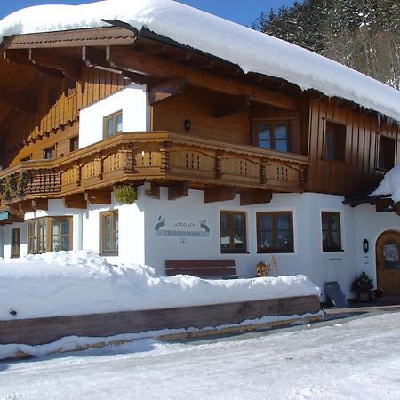 Landhaus Christophorus Apartman Leogang Kültér fotó